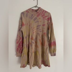 long sleeve baby doll dress